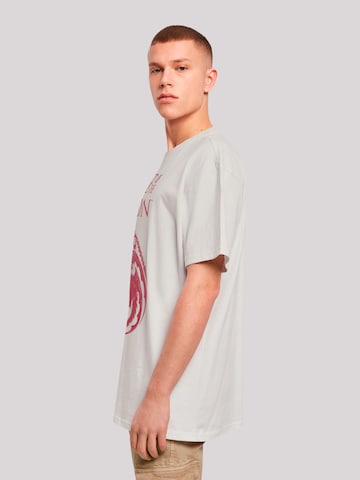 F4NT4STIC Shirt 'House Of The Dragon Targaryen Crest Logo' in Grijs