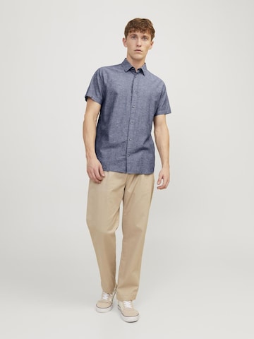 JACK & JONES Comfort Fit Hemd in Blau