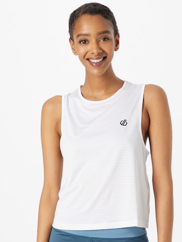 DARE2B Top 'Meditate' in White: front