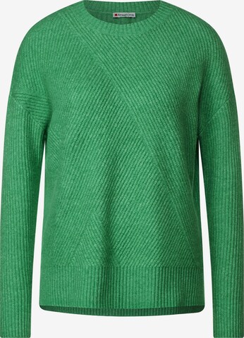 STREET ONE Sweater in Green: front