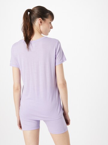 super.natural Performance Shirt 'MOUNTAIN MANDALA' in Purple