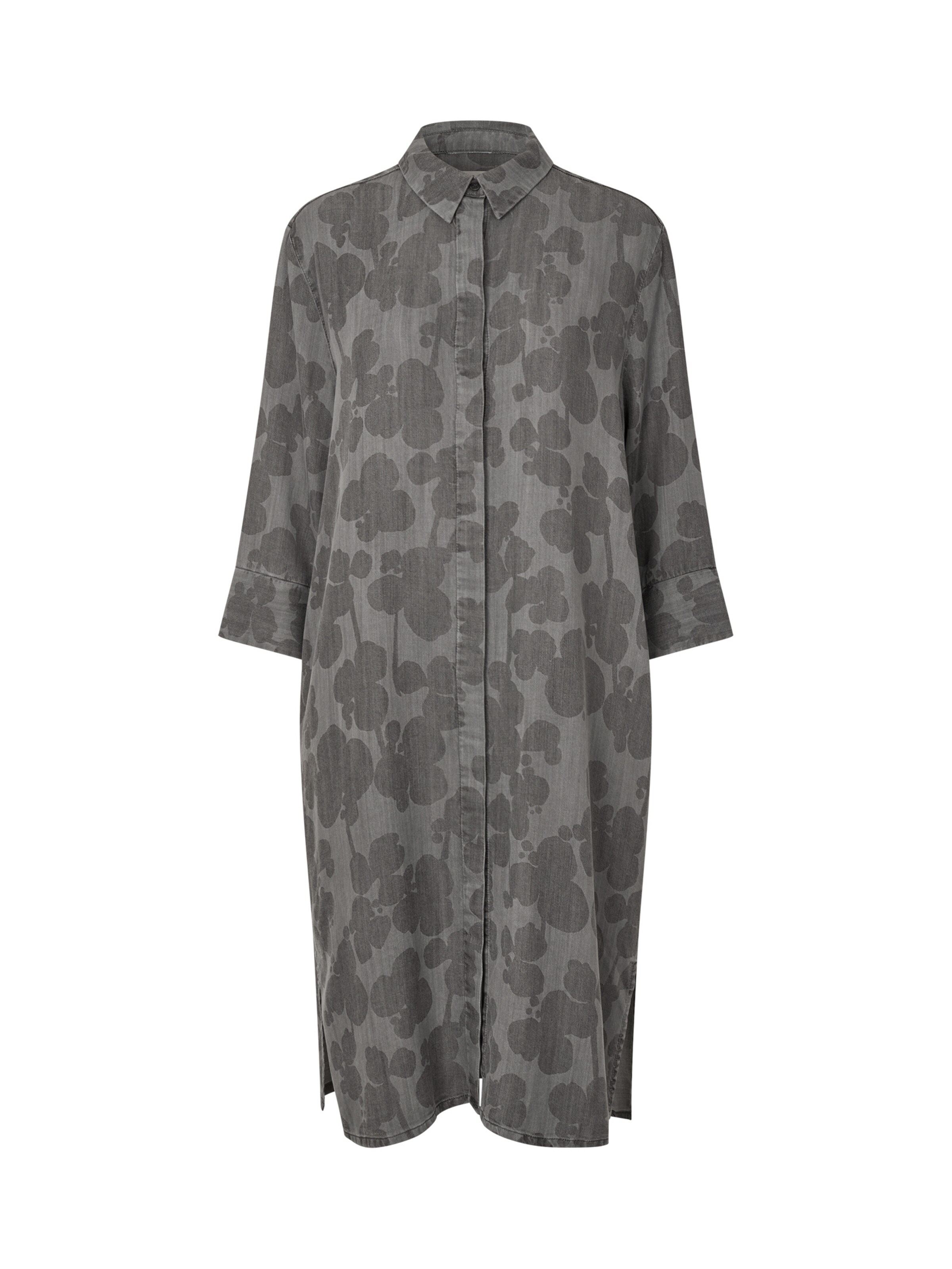 Robe-chemise 'MaNimeso' Masai en gris : devant