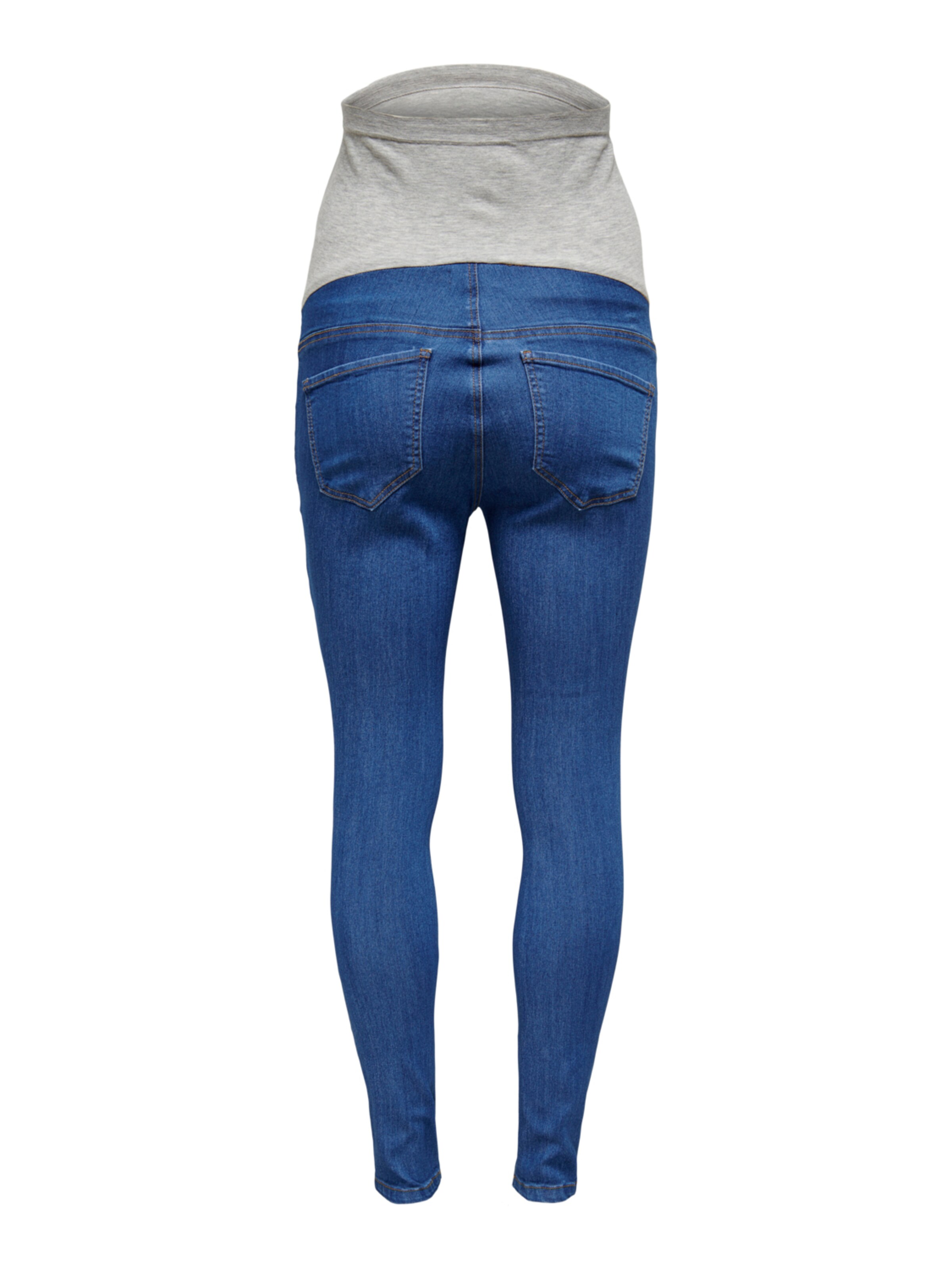 Only Maternity - Skinny Jeggings 'Rain' en azul