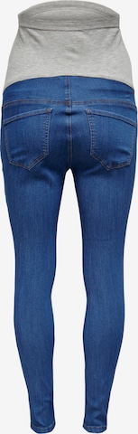 Only Maternity Skinny Jeggings 'Rain' in Blue