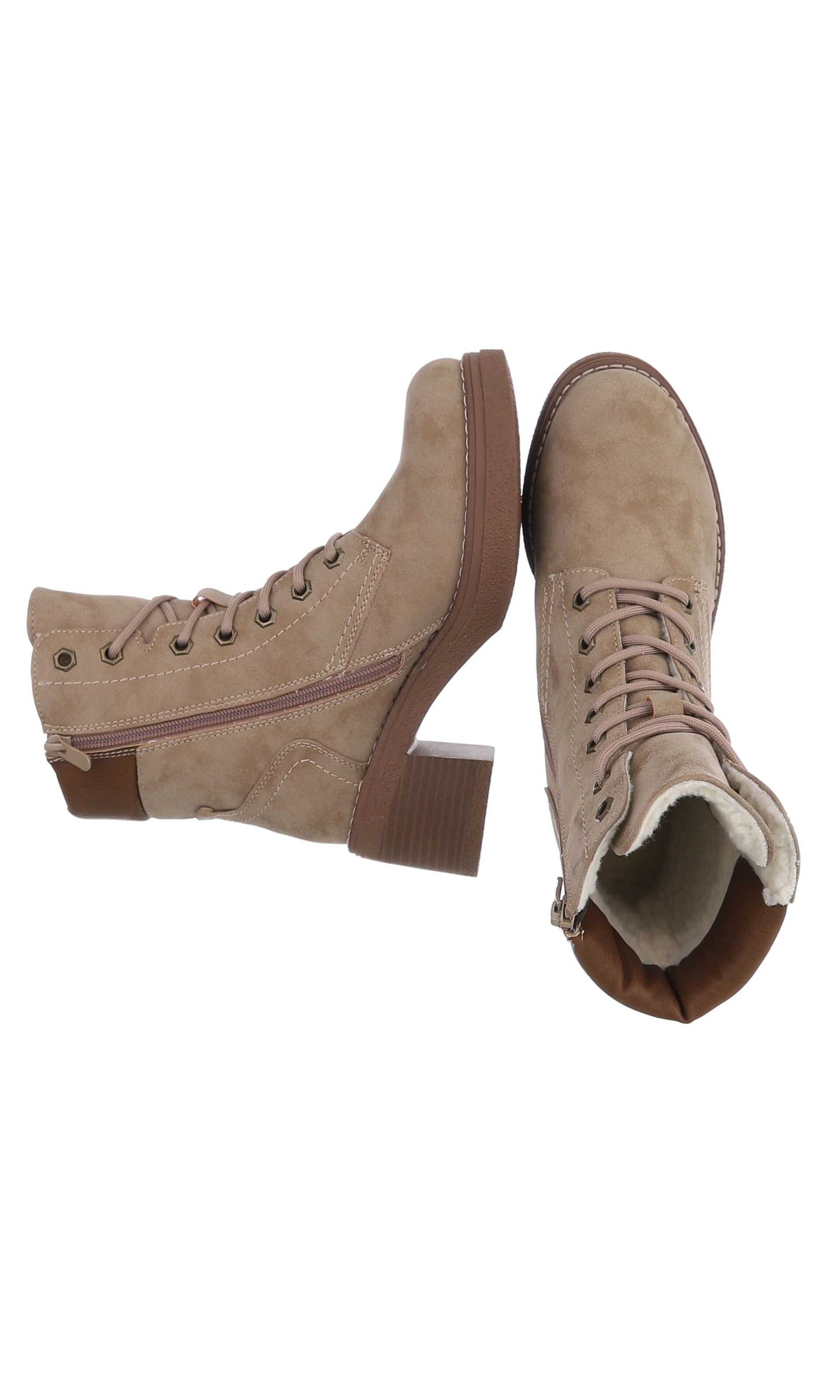 Ital-Design Stiefelette in Braun