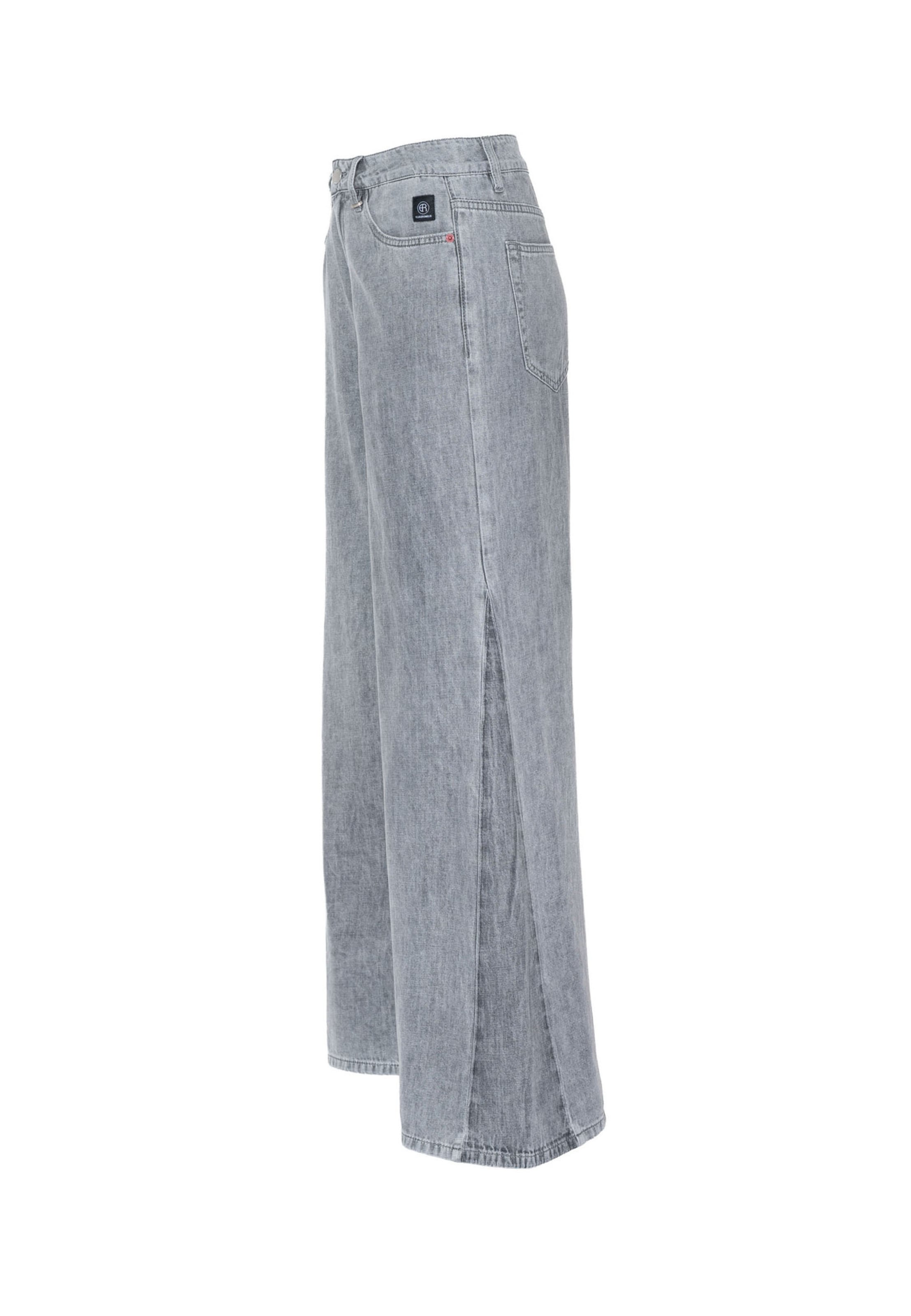 Wide Leg Jean 'Holli' Elias Rumelis en gris