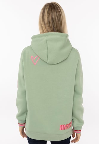 Zwillingsherz Sweatshirt in Groen