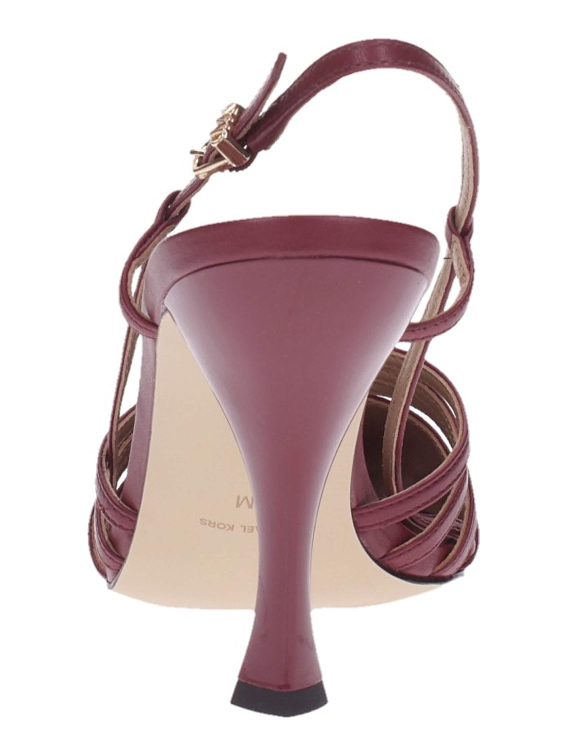 Décolleté sling 'Michael Kors Decollete Haisley Sling Pump' di Michael Kors in rosso