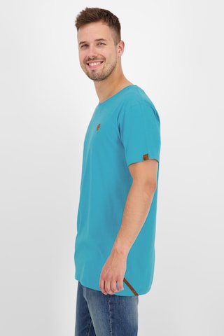 Tricou 'MaddoxAK' de la Alife and Kickin pe albastru