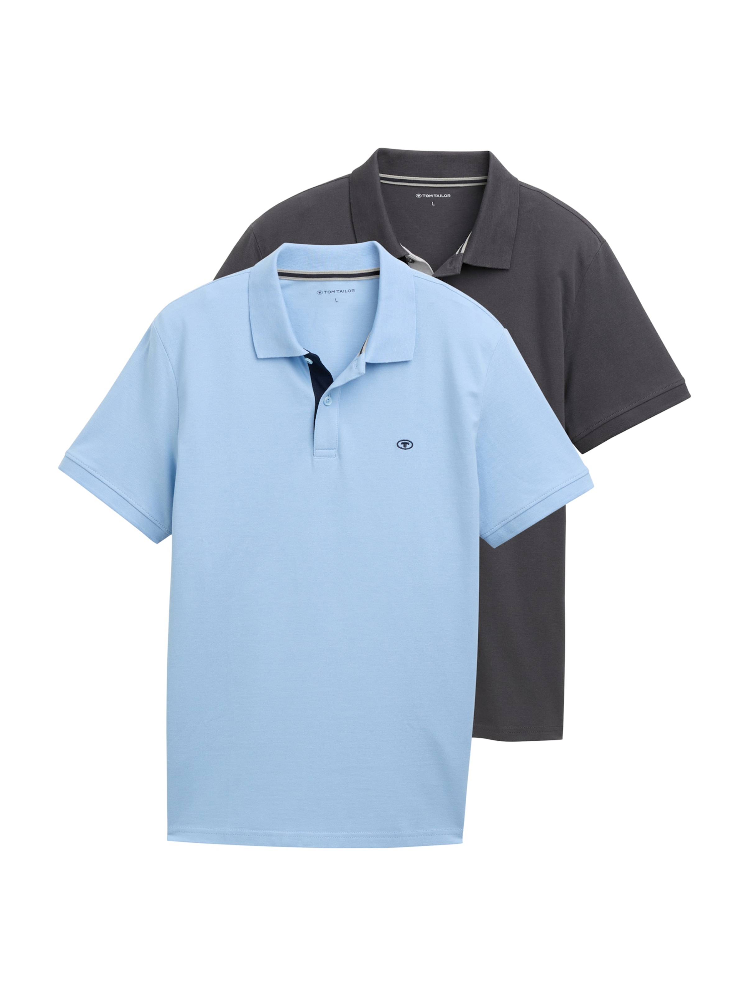 TOM TAILOR Särk, värv sinine: eest vaates