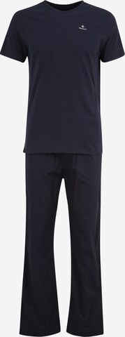 GANT Long Pajamas in Blue: front