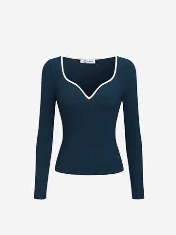 Cupshe Shirt in Blue: front