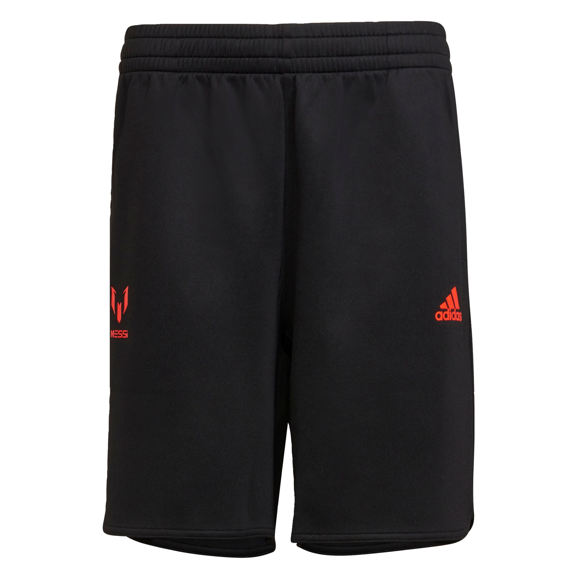 ADIDAS PERFORMANCE Loosefit Sportbroek 'Messi' in Zwart: voorkant