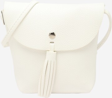 TOM TAILOR DENIM Crossbody Bag 'Ida' in White