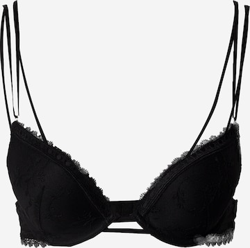 ETAM Push-up Bra 'FLIRT' in Black: front