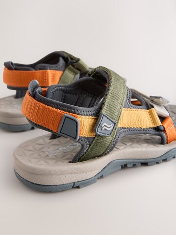 Next Buty otwarte w kolorze pomarańczowy