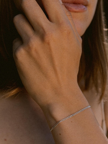 modabilé Bracelet 'ESSENTIAL' in Silver: front