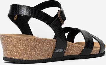 Bayton Sandal 'CANBERRA' in Black