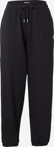 GUESS JEANS Конический (Tapered) Штаны в Черный: спереди