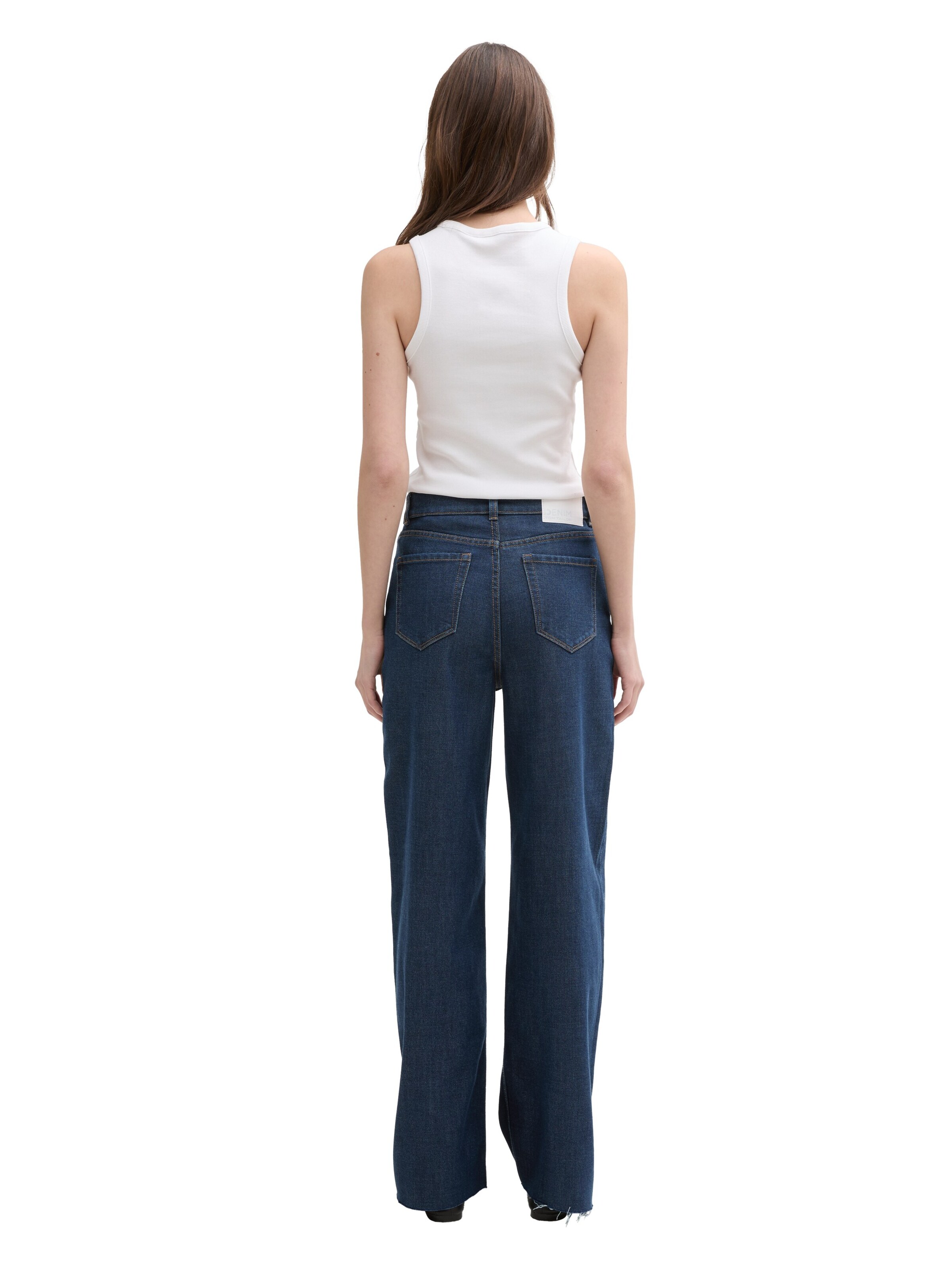 TOM TAILOR DENIM Wide Leg Jeans in Blau