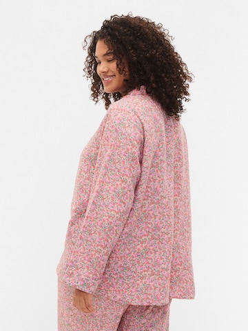 Zizzi - Camisa de pijama 'DOWE' em rosa