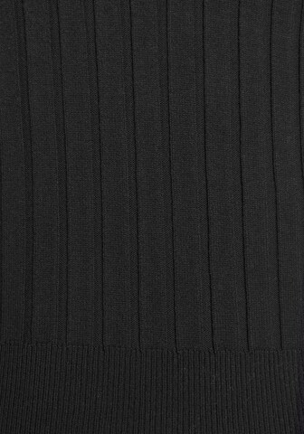 LASCANA Pullover in Schwarz