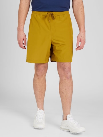 NIKEregular Sportske hlače - narančasta boja: prednji dio