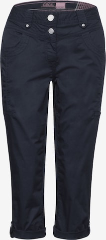 CECIL Slim fit Trousers 'New York' in Blue: front