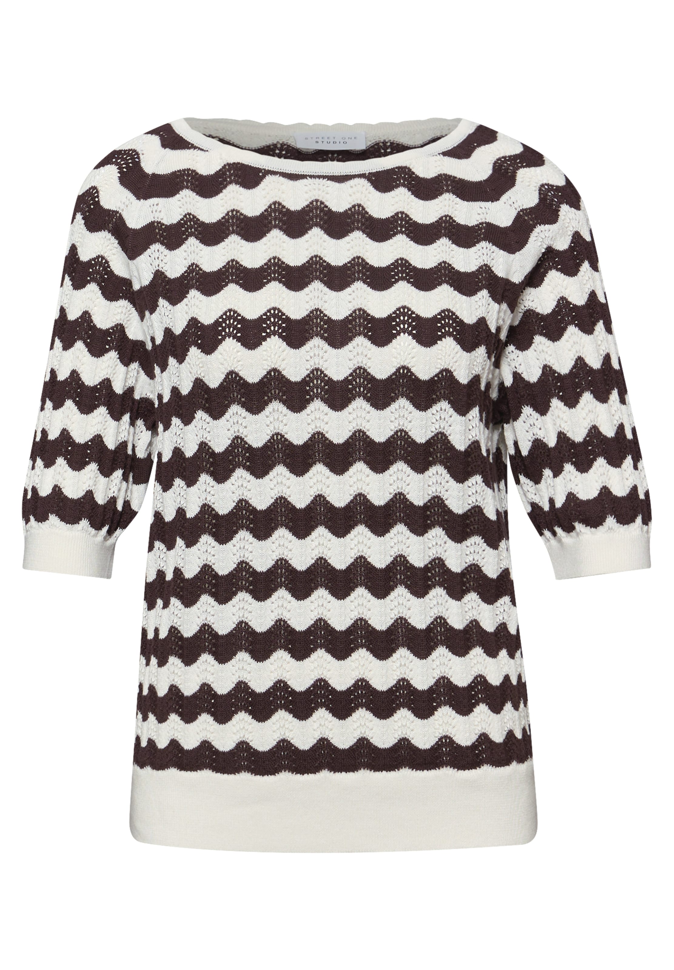 Street One Studio Pullover in Weiß: Vorderseite