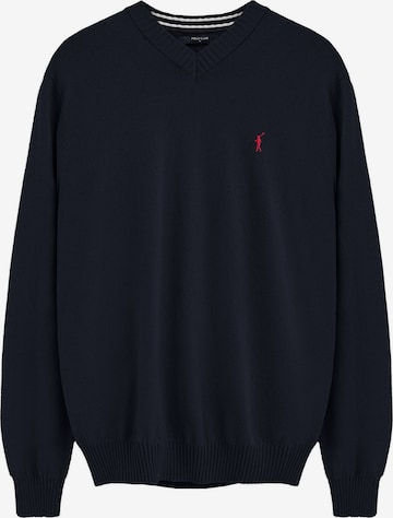 Polo Club Pullover ' RIGBY' in Blau: Vorderseite