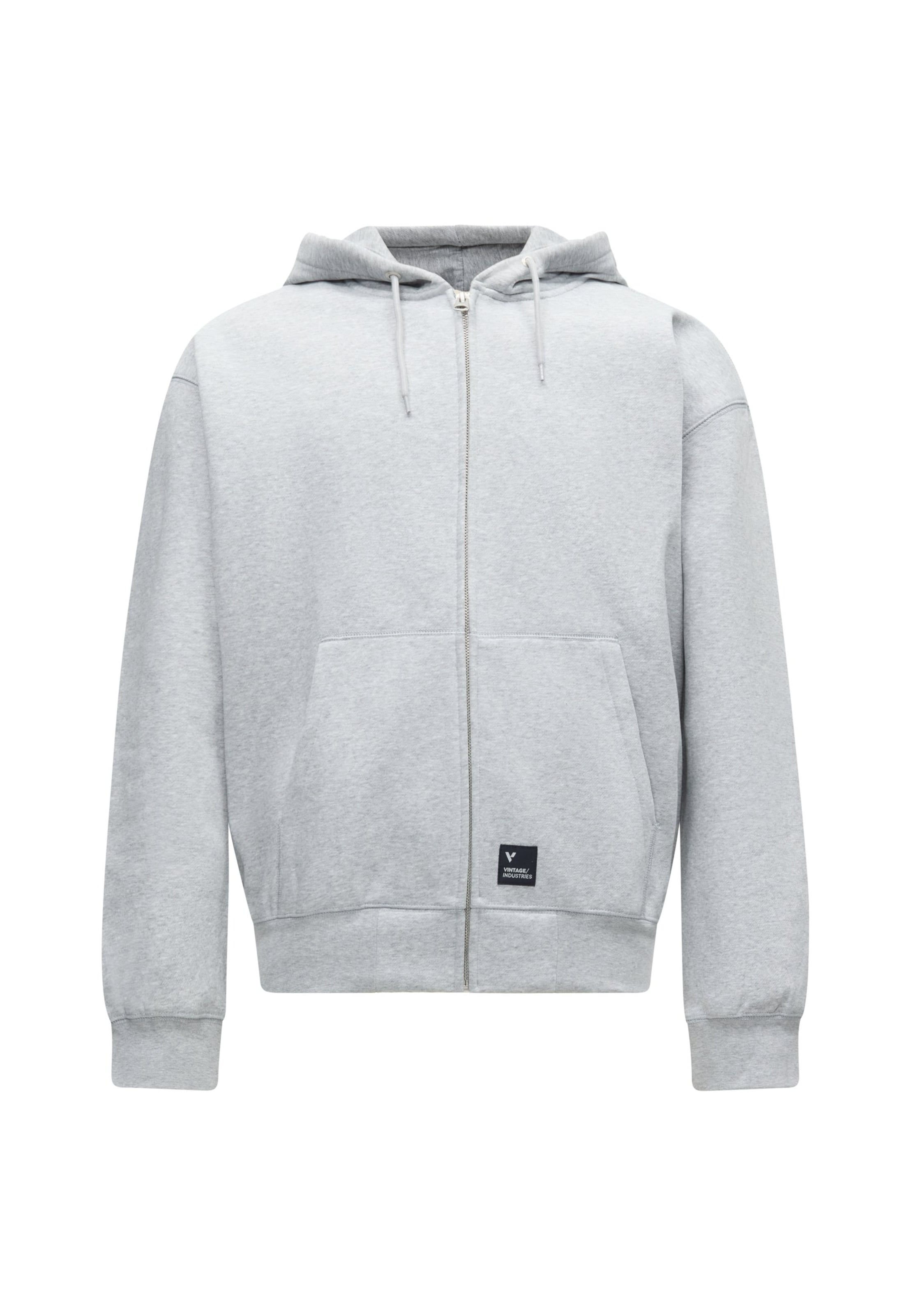 Veste de survêtement 'Norton' Vintage Industries en gris : devant