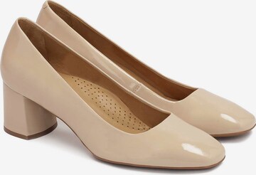 Kazar - Zapatos con plataforma en beige