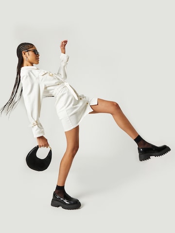 Hoermanseder x About You Shirt Dress 'Heidi' in White