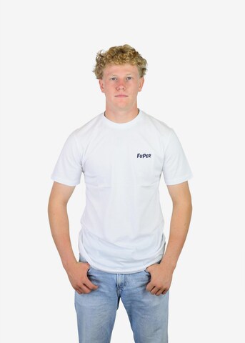 FuPer T-Shirt 'Luis' in Weiß: predná strana