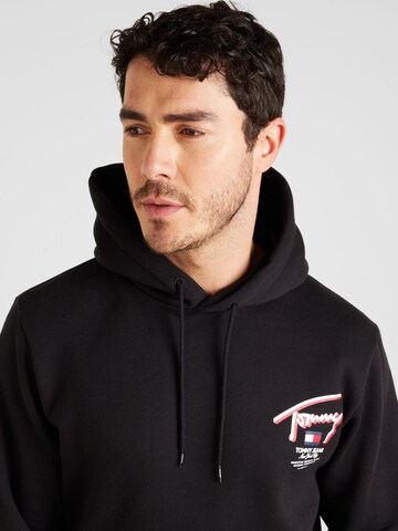 Tommy Jeans Sweatshirt in Schwarz