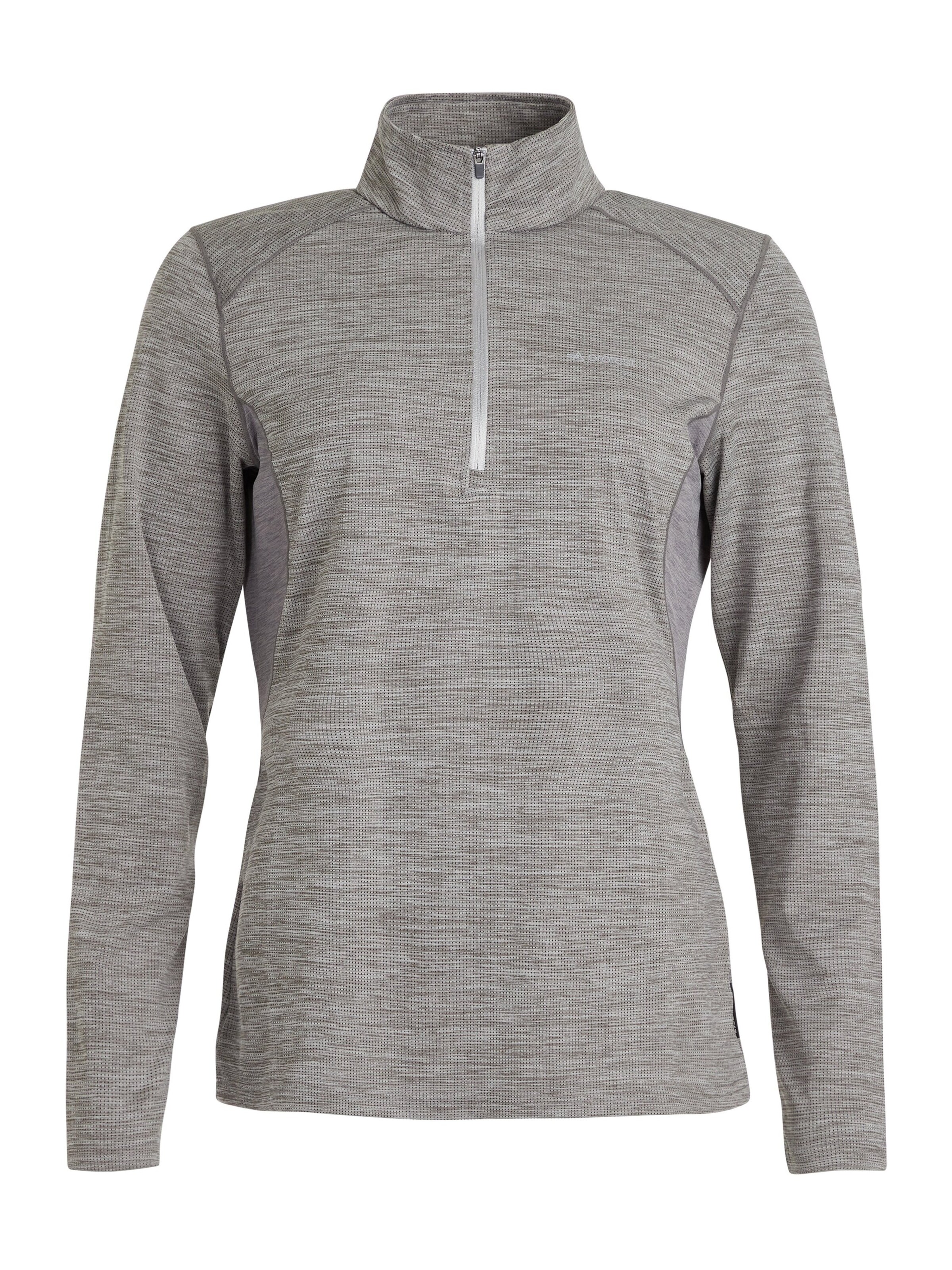 PROTEST Athletic Sweatshirt 'PRTSENNA' in Grey: front