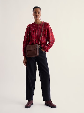 Camicia da donna 'Robins Perch' di Seasalt Cornwall in rosso
