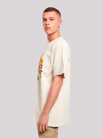 emoji couture T-Shirt in Beige