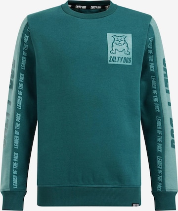 WE Fashion Sweatshirt in Blue: front