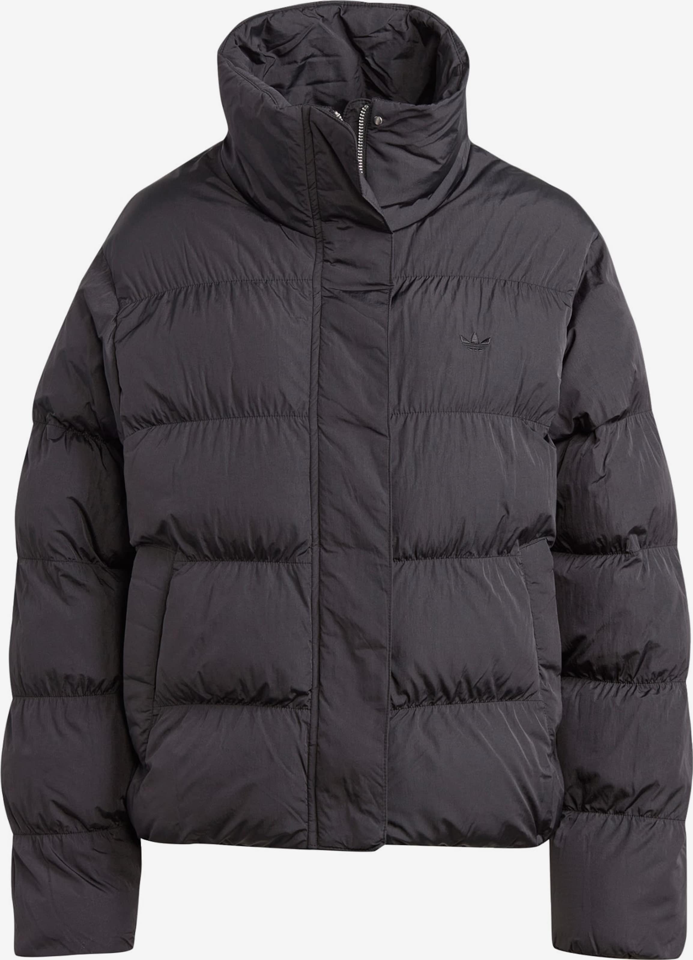 ADIDAS ORIGINALS Winter Jacket \'Short Vegan\' in Black | ABOUT YOU