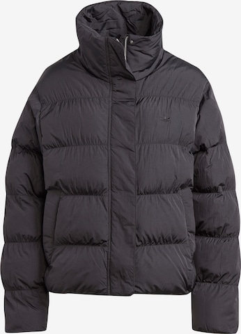 ADIDAS ORIGINALS Winter Jacket 'Short Vegan' in Black: front