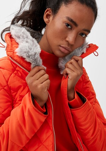 QS Winterjacke in Orange