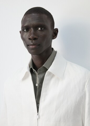 MANGO MAN Between-Season Jacket 'Arturo' in White