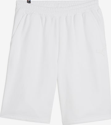 PUMA Broek in Wit: voorkant