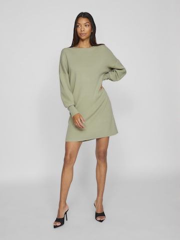 VILA Knitted dress in Green