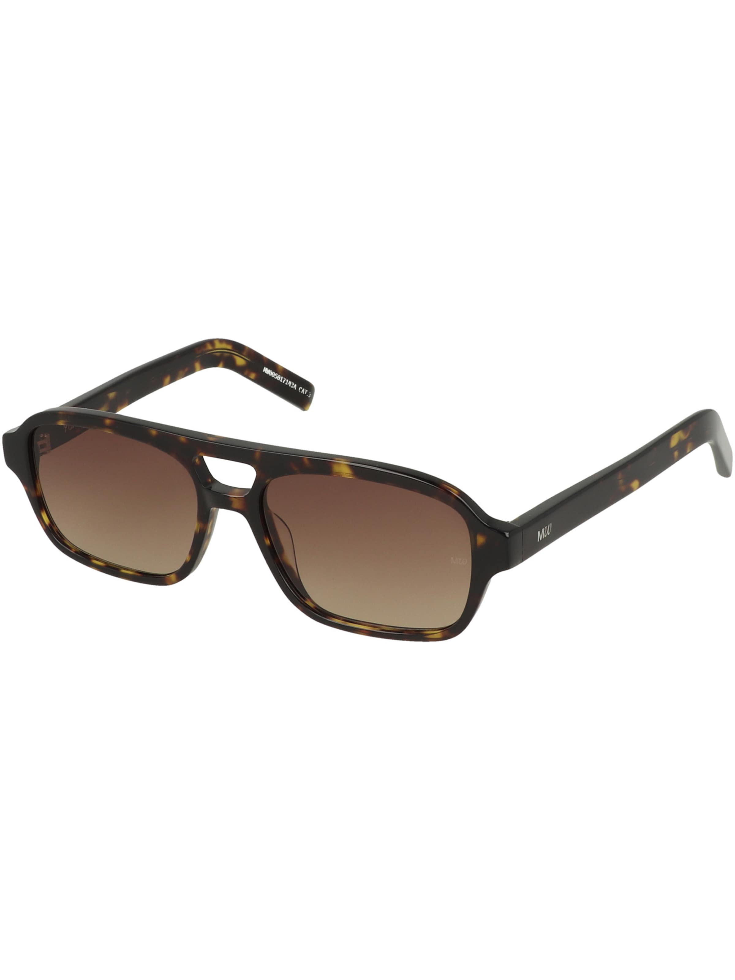 MessyWeekend - Gafas de sol en marrón: frente