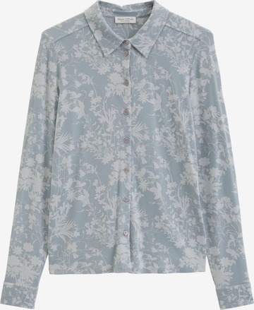 Marc O'Polo Bluse in Blau: Vorderseite