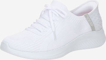 Sneaker bassa 'Ultra Flex 3.0' di SKECHERS in bianco: frontale