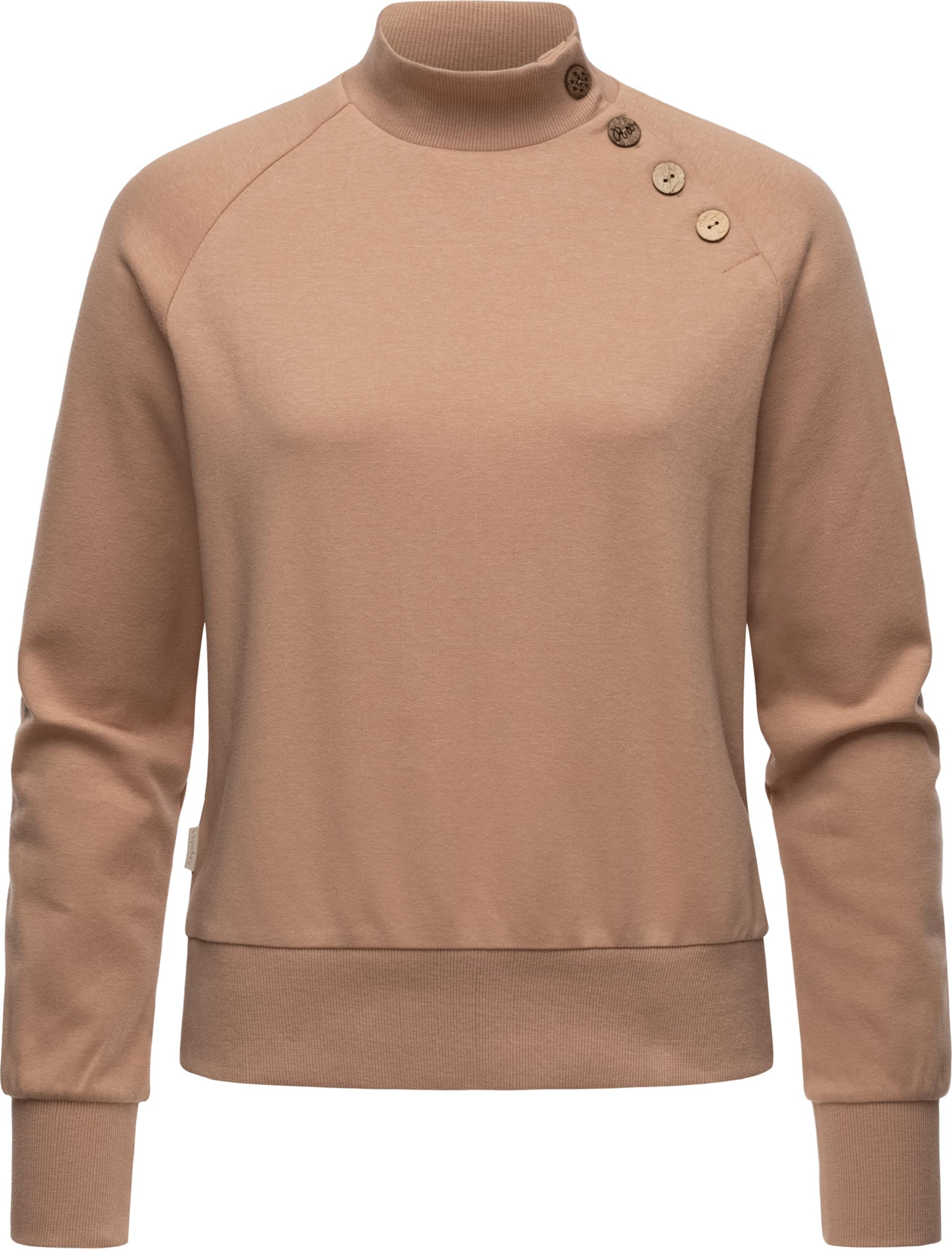 Sweat-shirt 'Majjorka' Ragwear en marron : devant