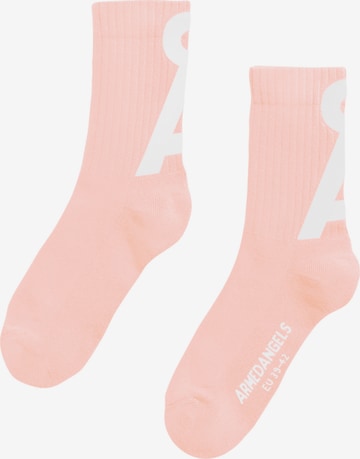 ARMEDANGELS Socks in Pink: front